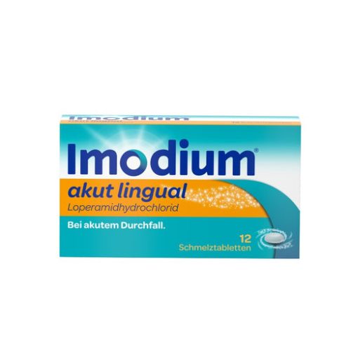 Imodium Acute Lingual Melting Tablets for Acute Diarrhea, 12 Tablets
