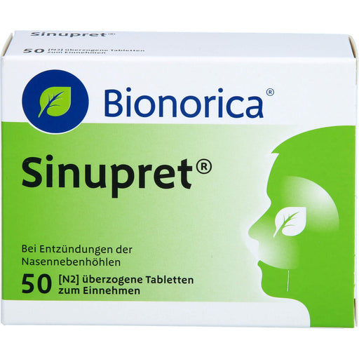 Sinupret coated tablets, 50 tablets