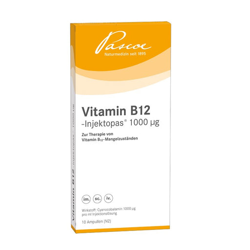 Pascoe Vitamin B12 Injectopas 1000 ??g Ampoules, 10 Ampoules