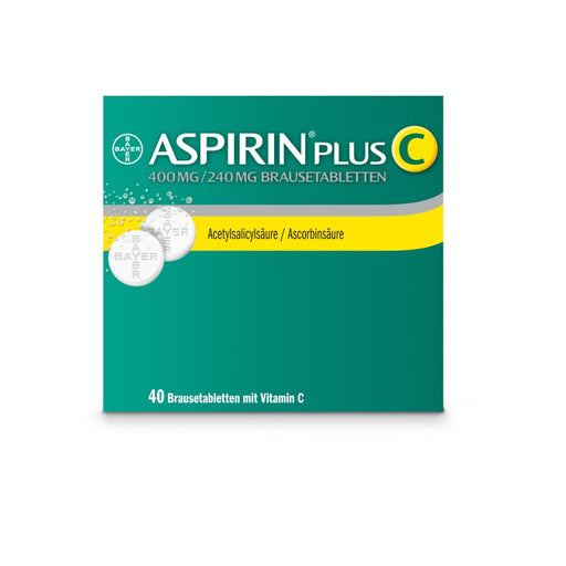 ASPIRIN plus C effervescent tablets, 40 tablets Tablets