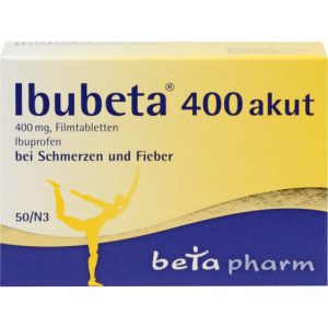 Ibubeta 400 acute Tablets, 50 pcs. Tablets