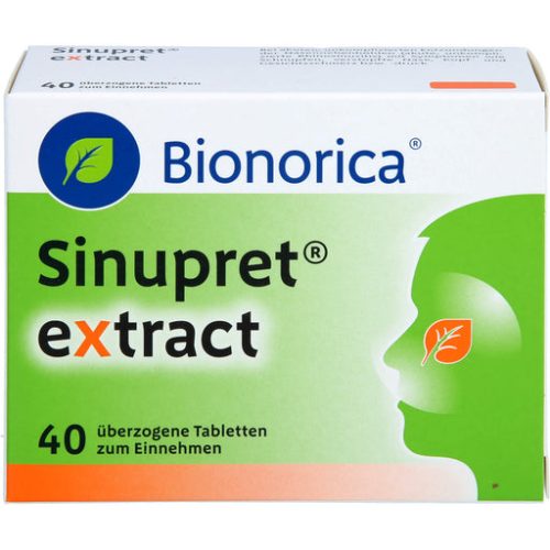 Sinupret Extract Coated Tablets, 40 Tablets