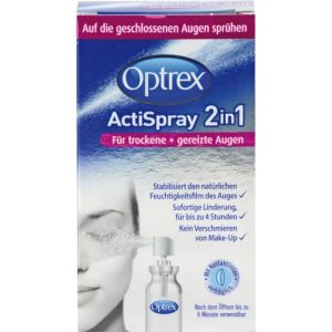 Optrex ActiSpray 2-in-1 for dry and irritated eyes, 10 ml Solution