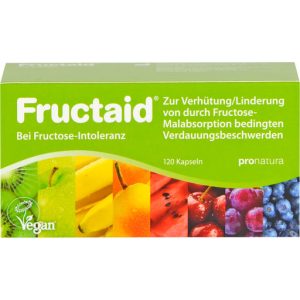 Fructaid Capsules for Fructose Intolerance, 120 Capsules