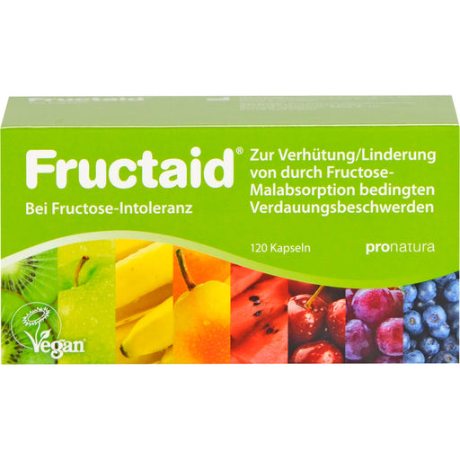 Fructaid Capsules for Fructose Intolerance, 120 Capsules