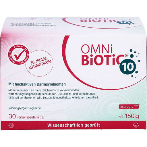 OMNi-BiOTiC 10 with Highly Active Intestinal Symbionts, 30 Sachets