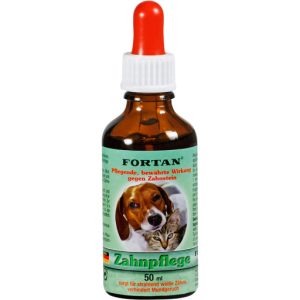 FORTAN Dental Care for Dogs & Cats, 50 ml Solution