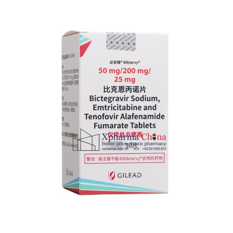 Biktarvy (Bictegravir Sodium, Emtricitabine and Tenofovir Alafenamide Fumarate Tablets)
