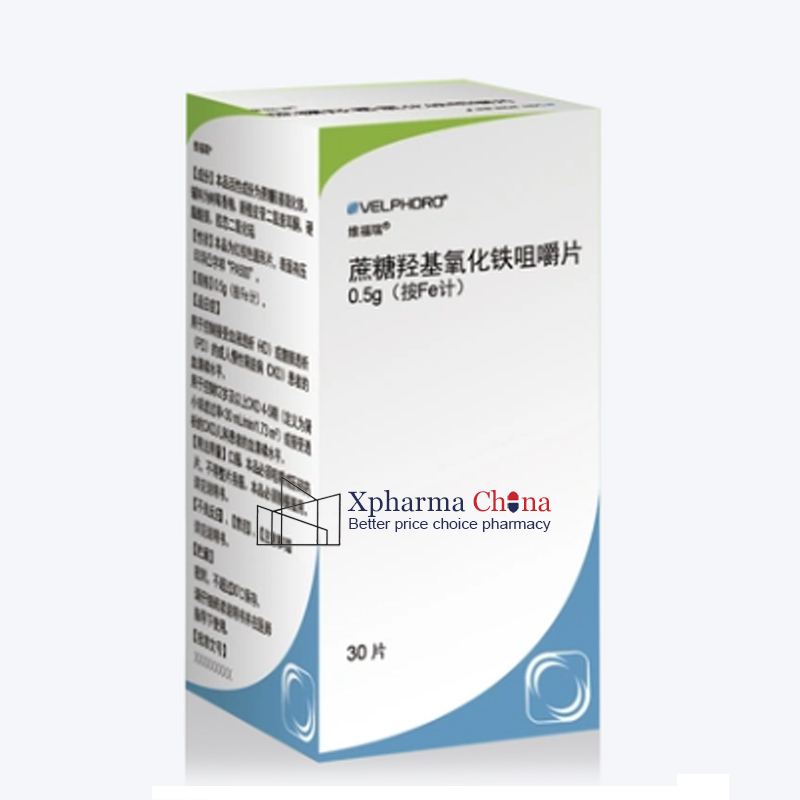 Velphoro (Sucroferric Oxyhydroxide Chewable Tablets)